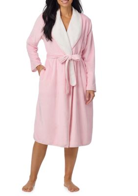 Cuddl Duds Women's Long Shawl Collar Robe, XL