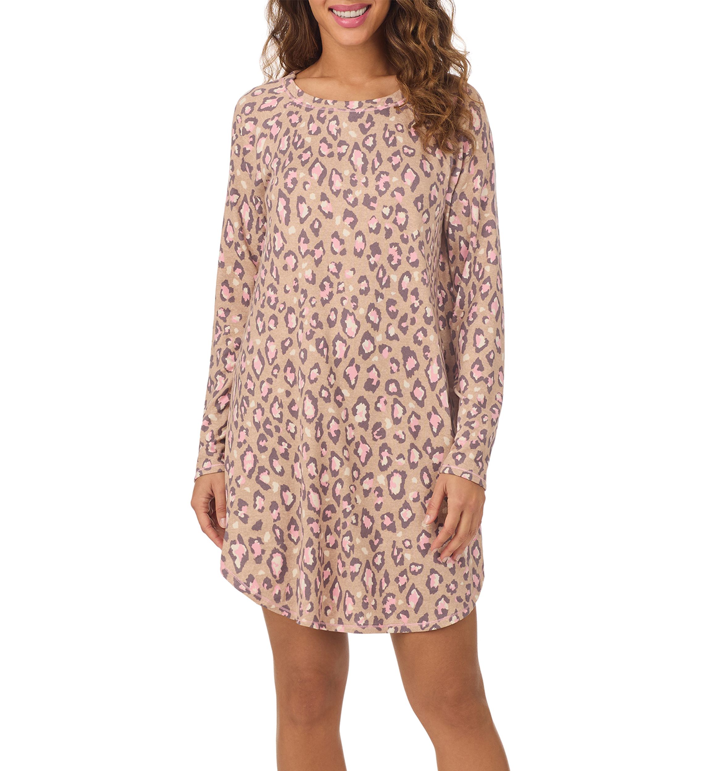 Long Sleeve Sweater Knit Sleepshirt 