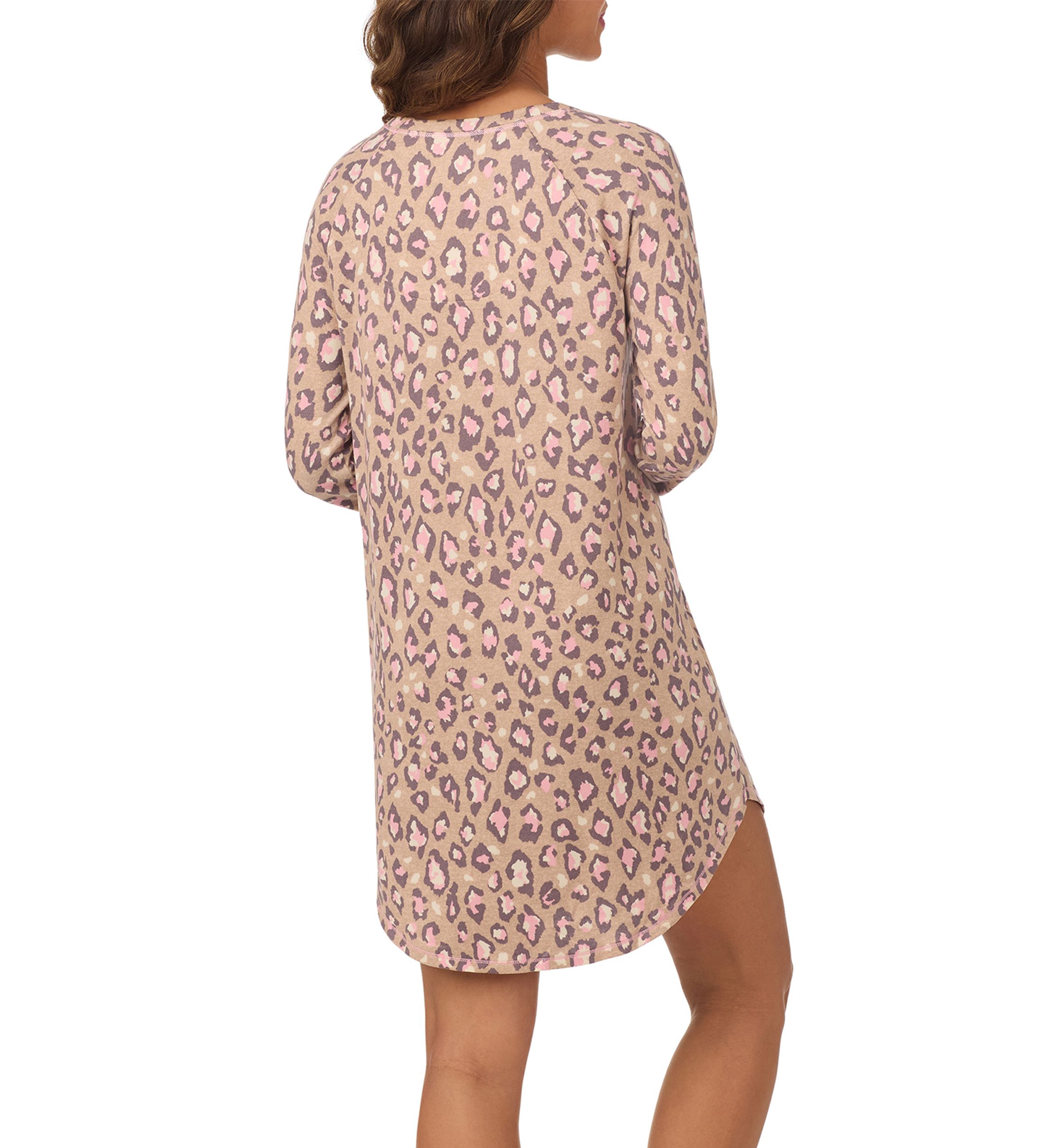 Long Sleeve Sweater Knit Sleepshirt 