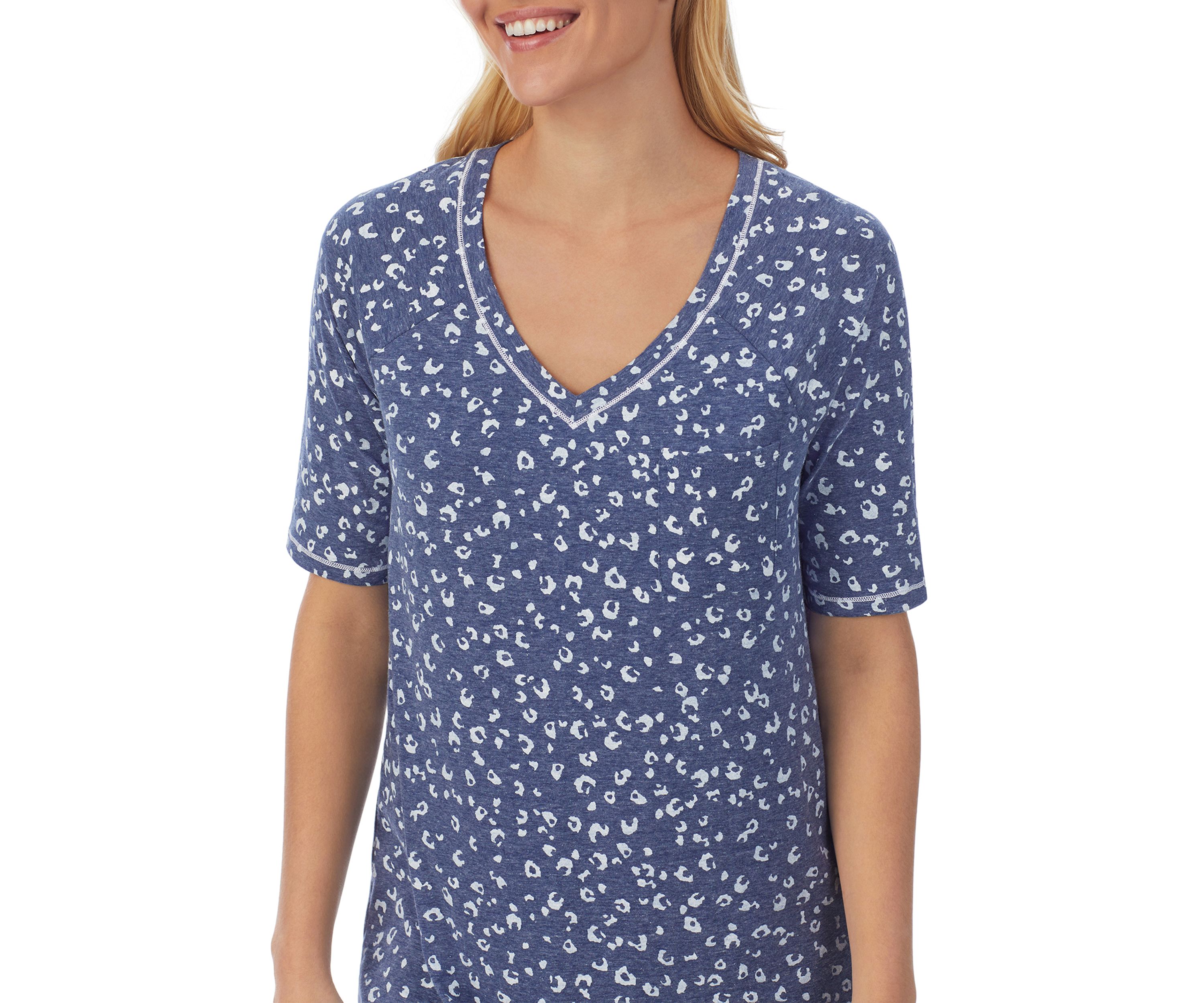 Moisture Wicking Elbow Sleeve Sleep T-Shirt