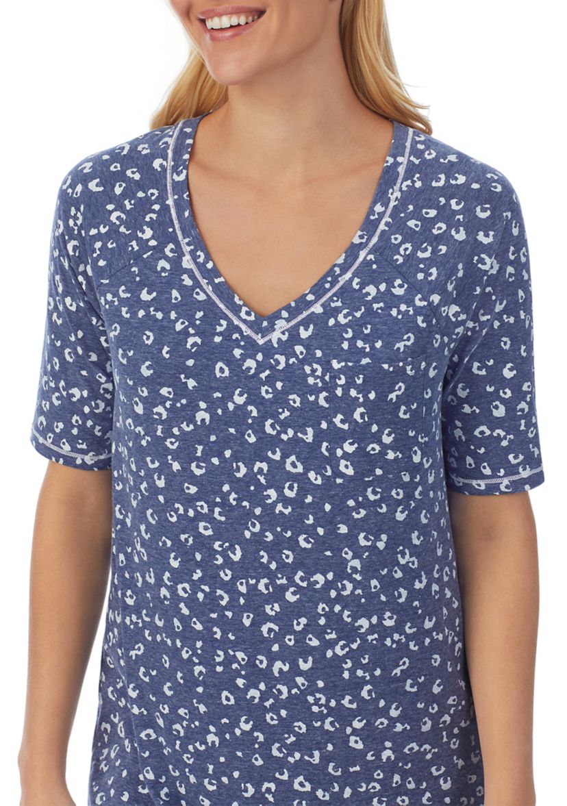 Moisture Wicking Elbow Sleeve Sleep T-Shirt