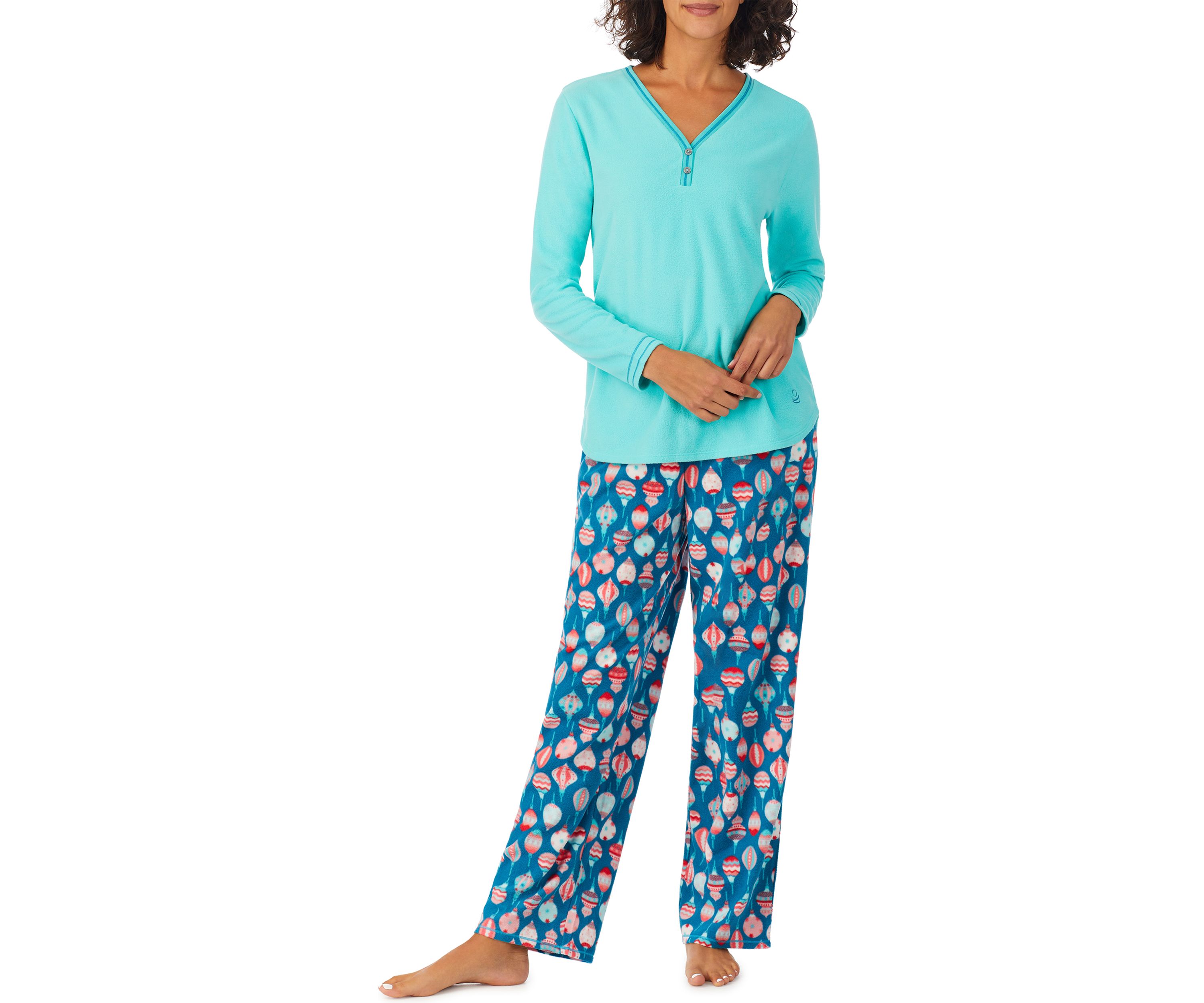 Fleece Long Pajama Set