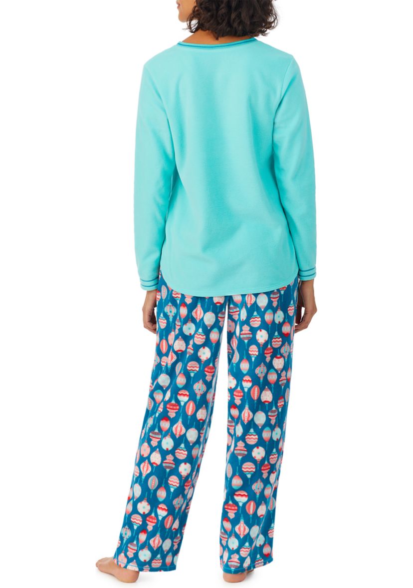 Fleece Long Pajama Set