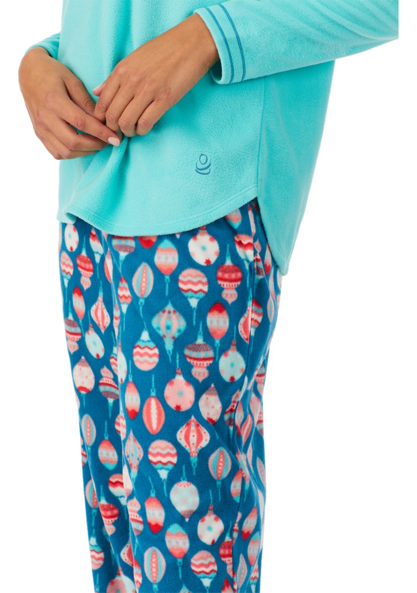 Fleece Long Pajama Set