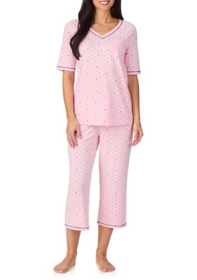 Cuddl Duds Women's Moisture Wicking 2-Piece Pajama Set, XL