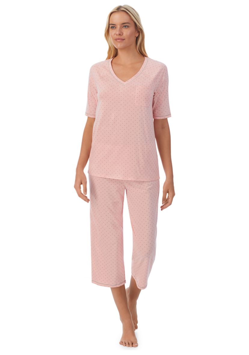 Womens Moisture Wicking 2-Piece Pajama Set
