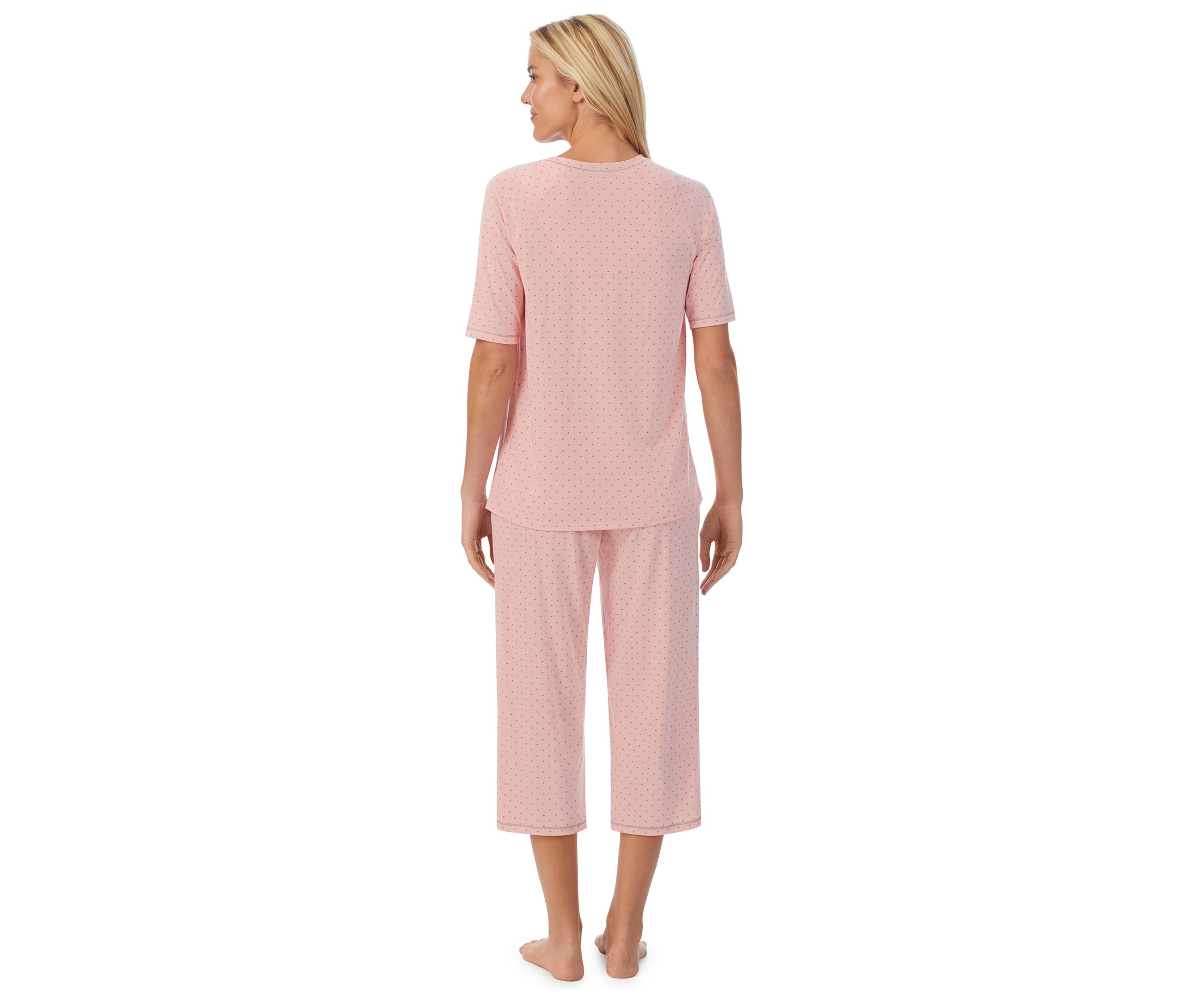 Womens Moisture Wicking 2-Piece Pajama Set