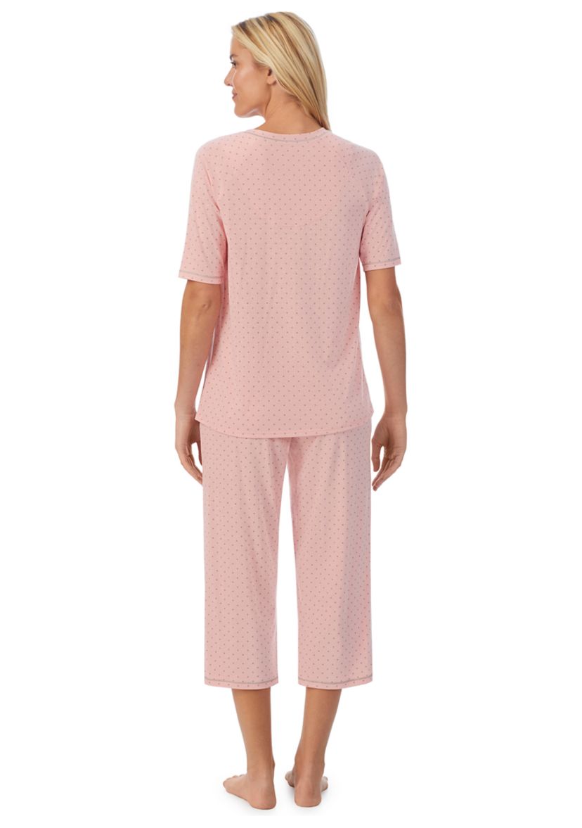 Womens Moisture Wicking 2-Piece Pajama Set
