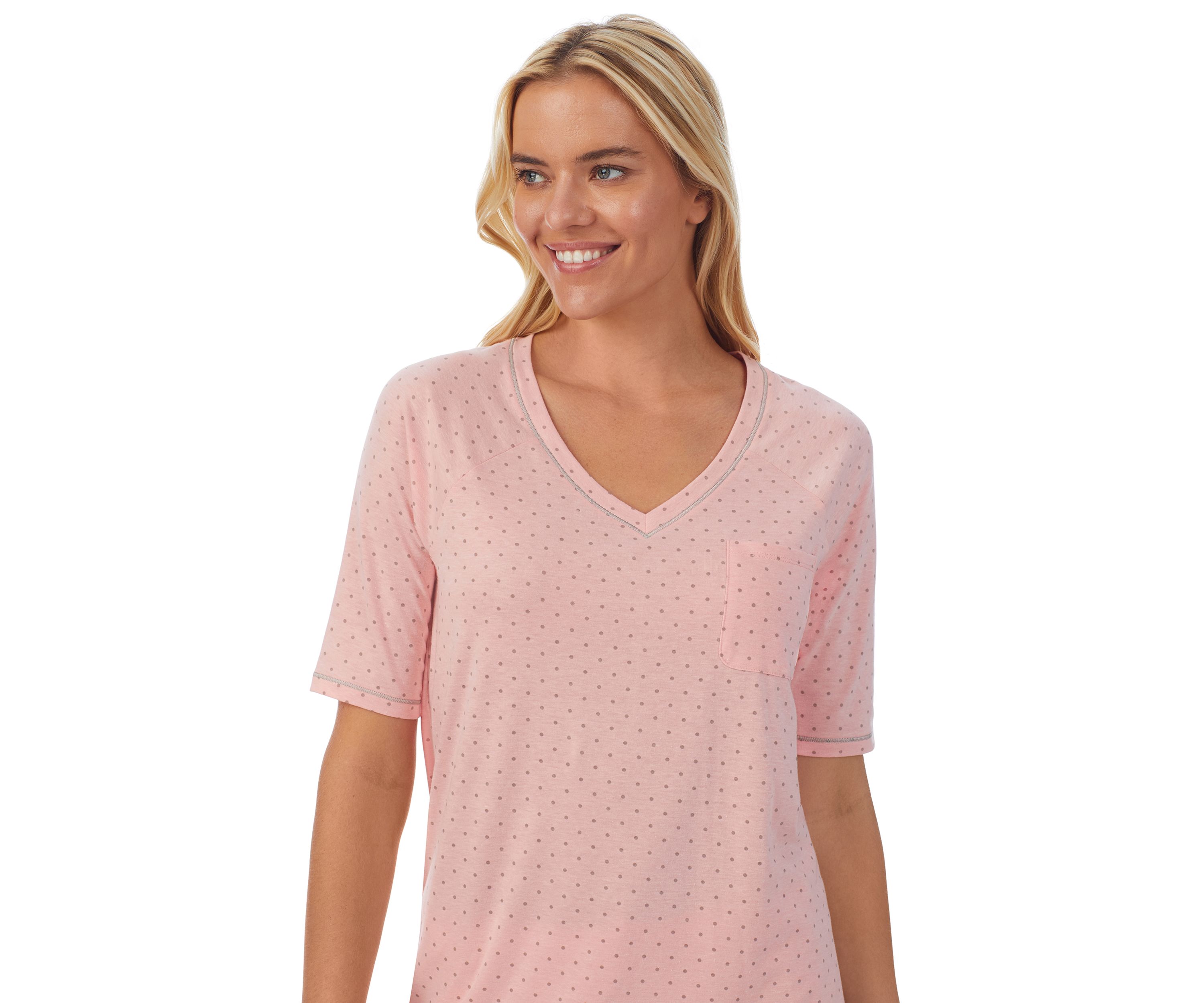 Womens Moisture Wicking 2-Piece Pajama Set