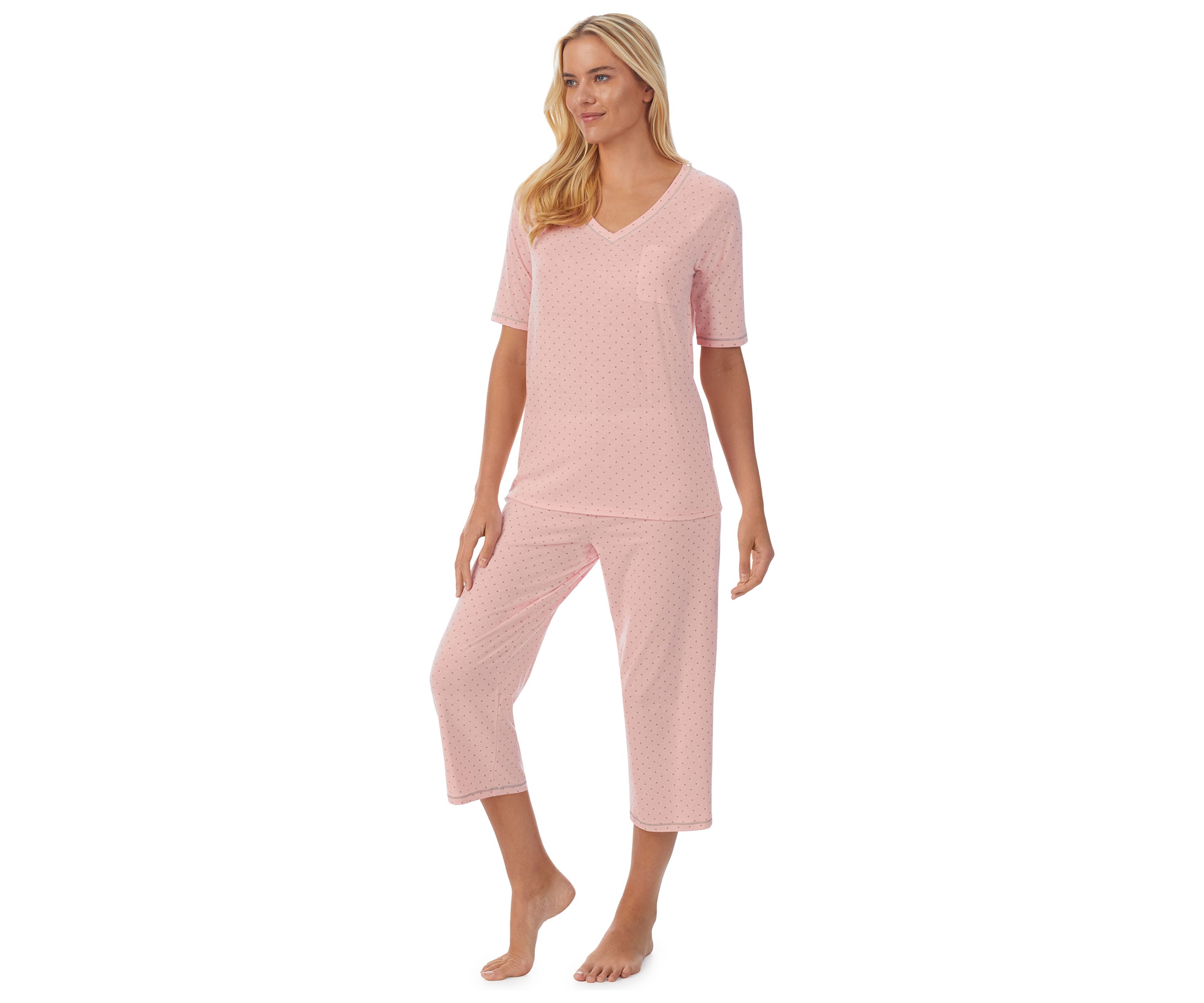 Womens Moisture Wicking 2-Piece Pajama Set