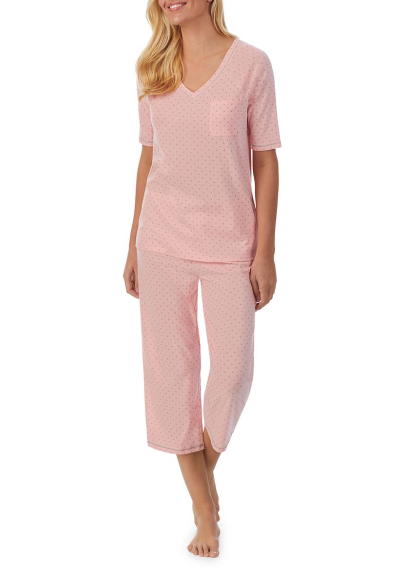 Womens Moisture Wicking 2-Piece Pajama Set