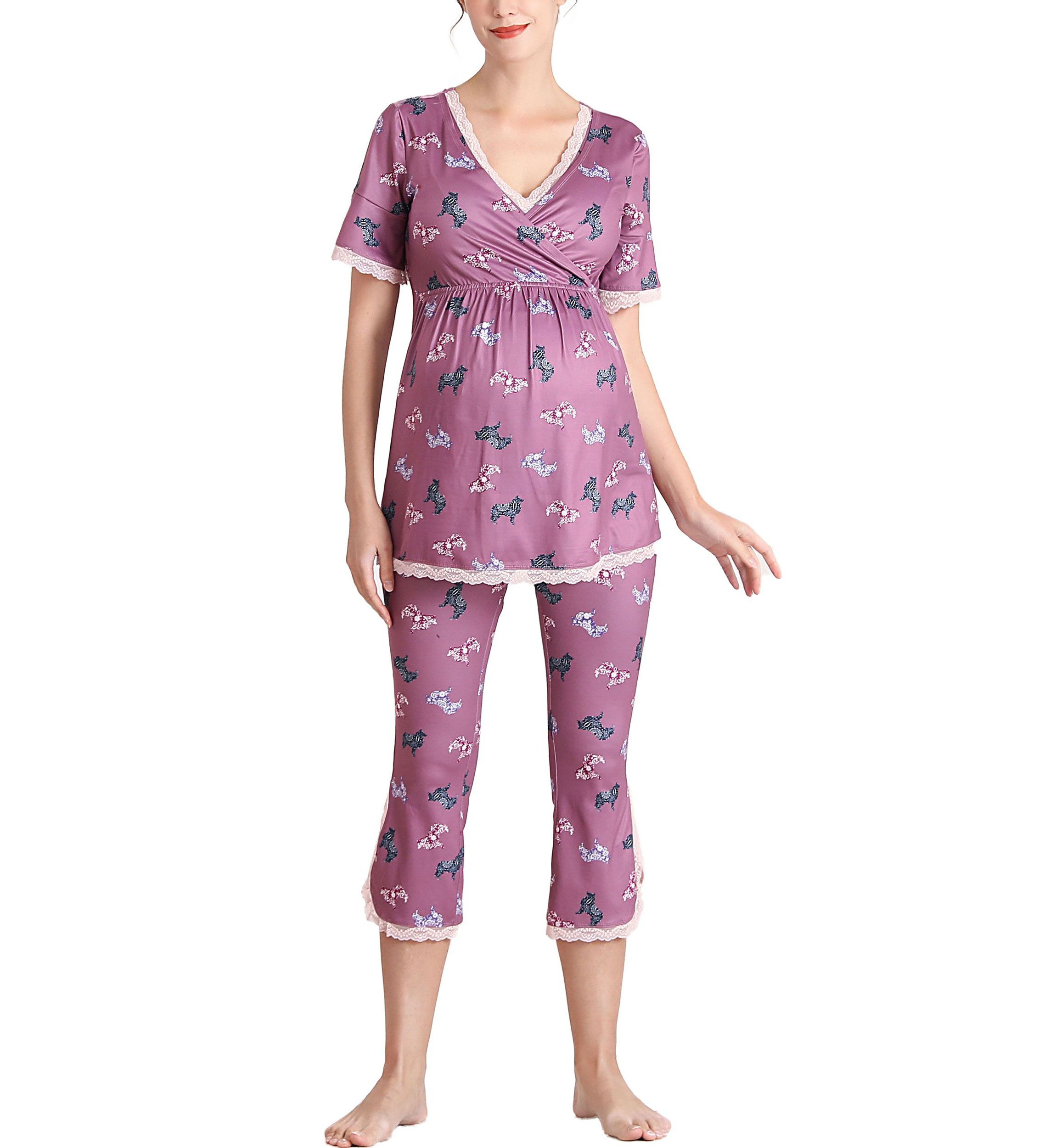 Koi Maternity Nursing PJ Set