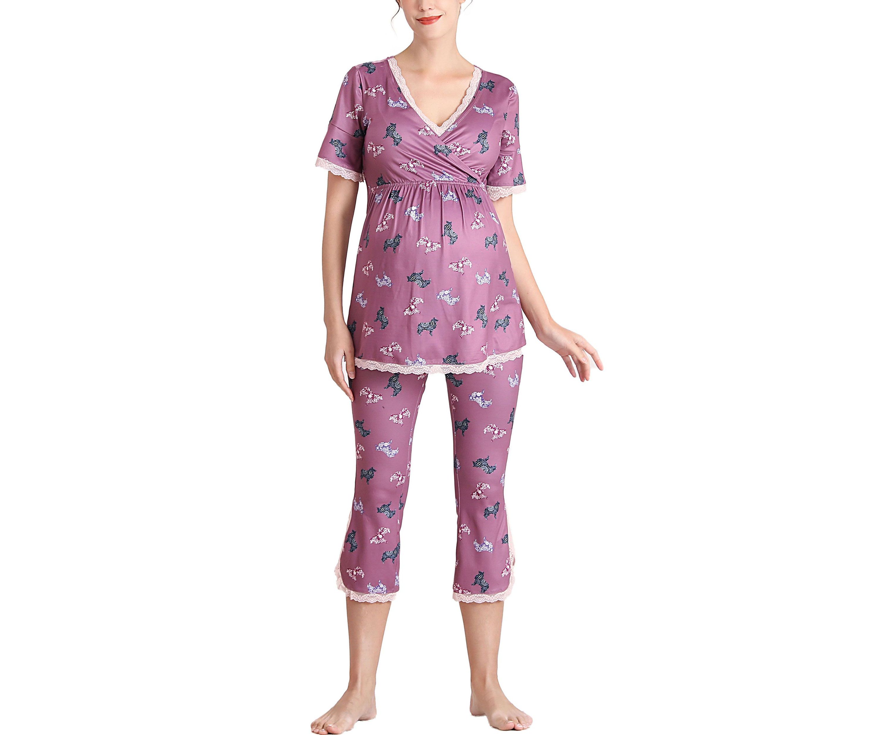 Koi Maternity Nursing PJ Set