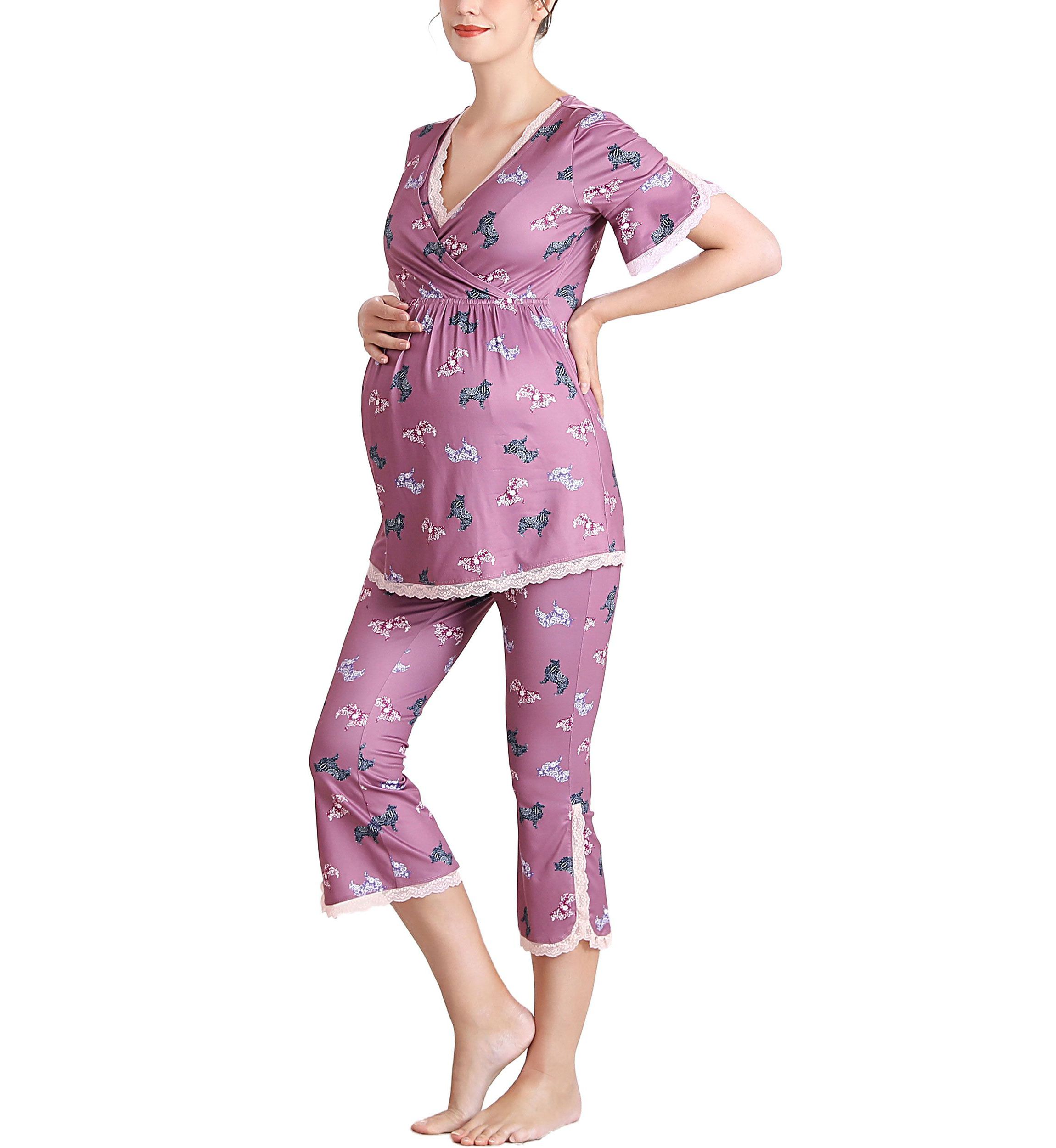 Koi Maternity Nursing PJ Set