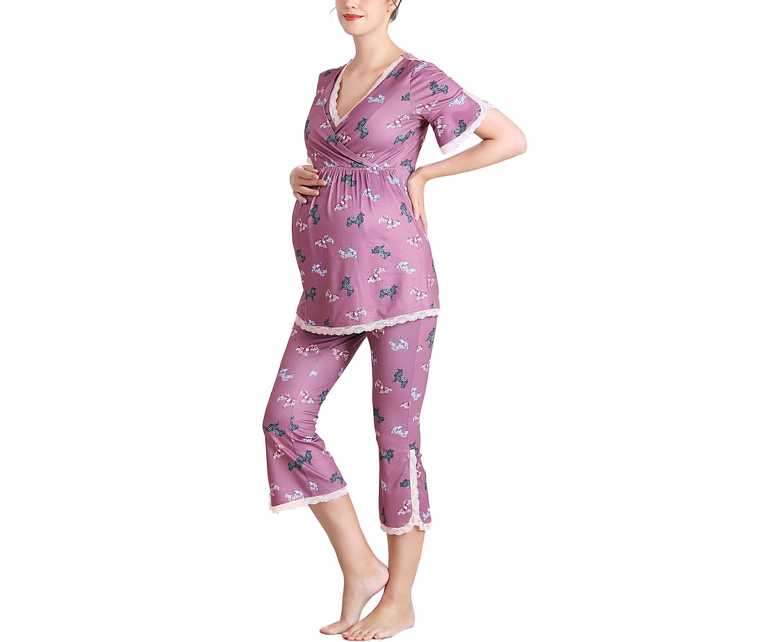 Koi Maternity Nursing PJ Set