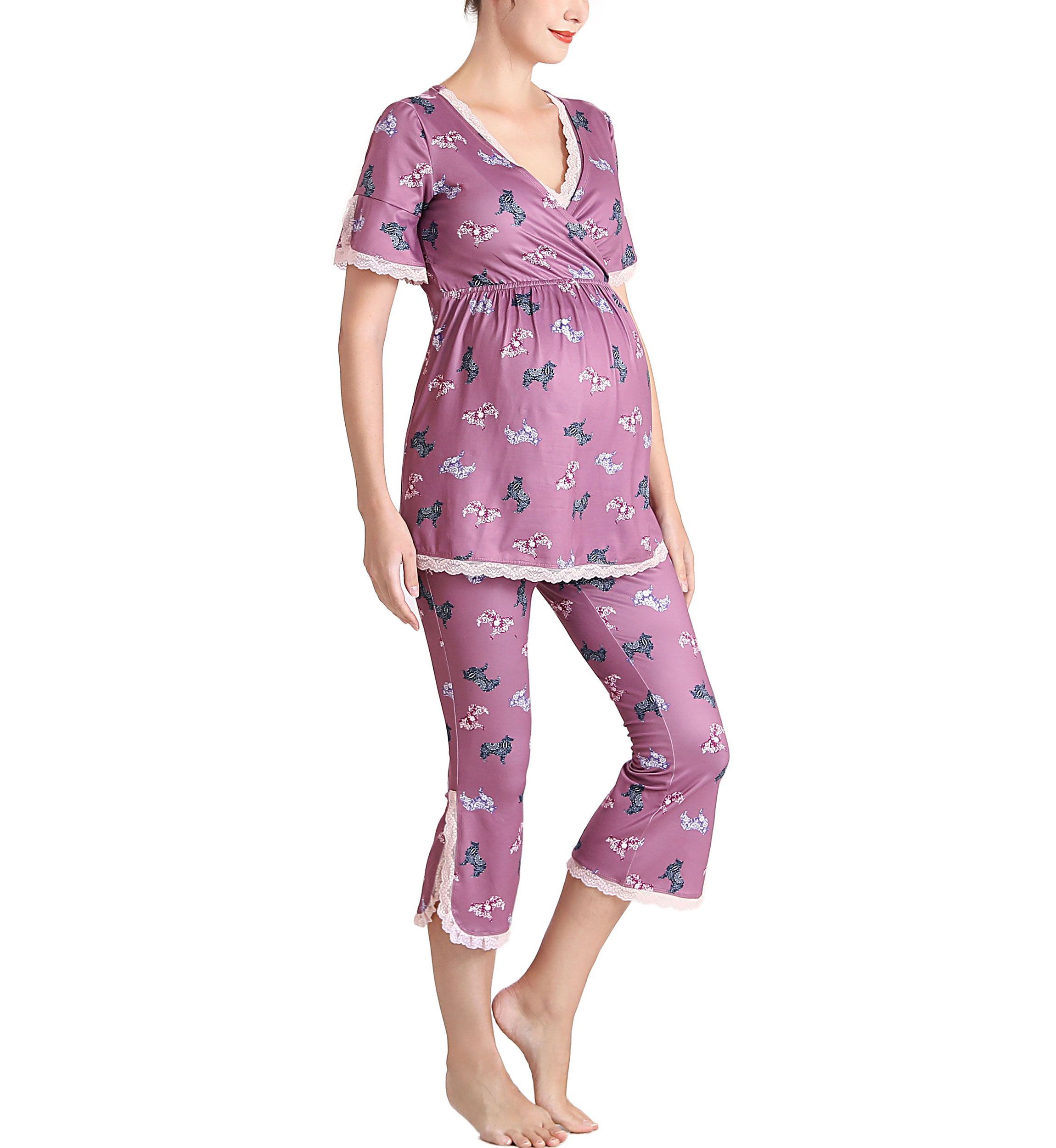 Koi Maternity Nursing PJ Set