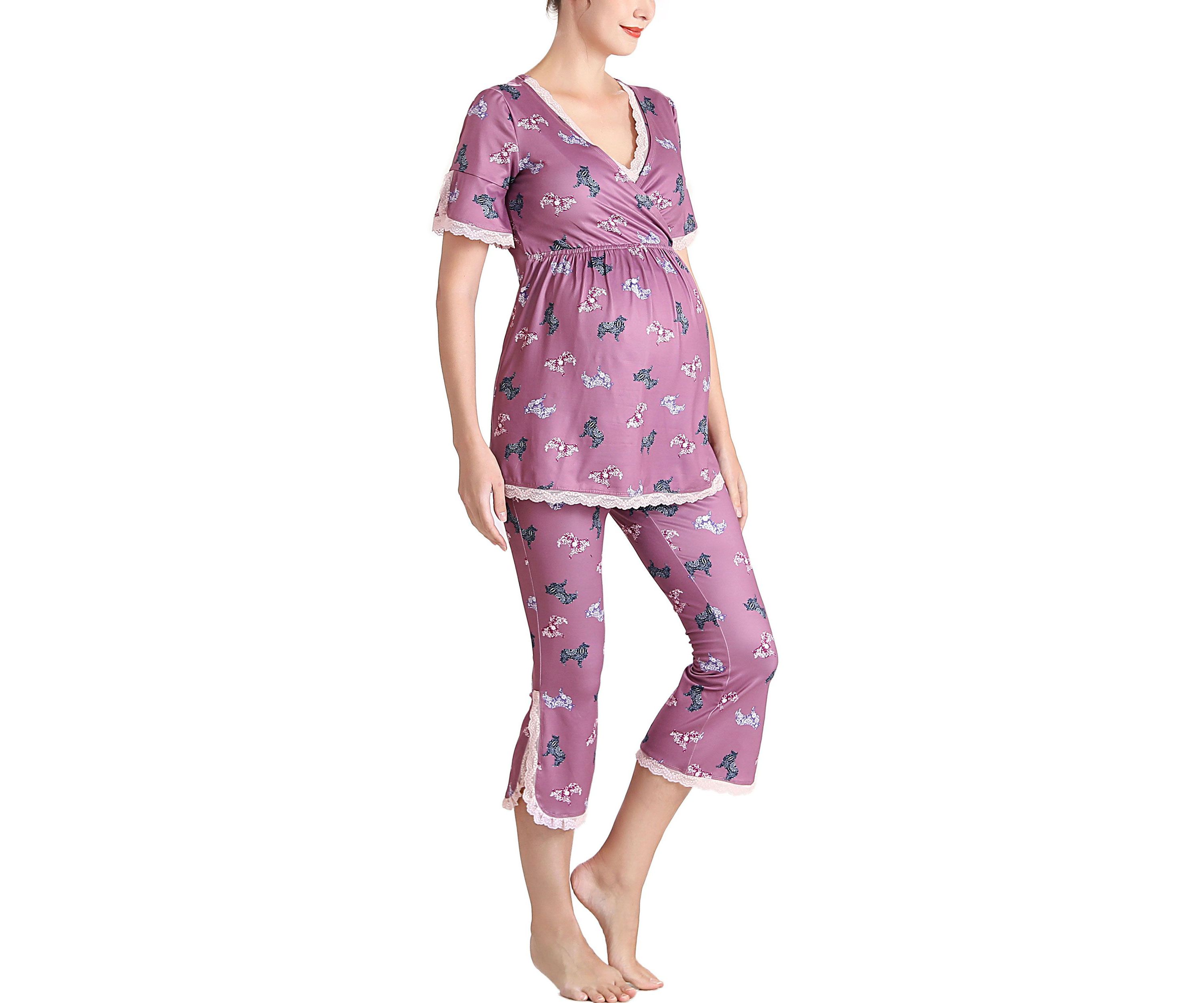 Koi Maternity Nursing PJ Set
