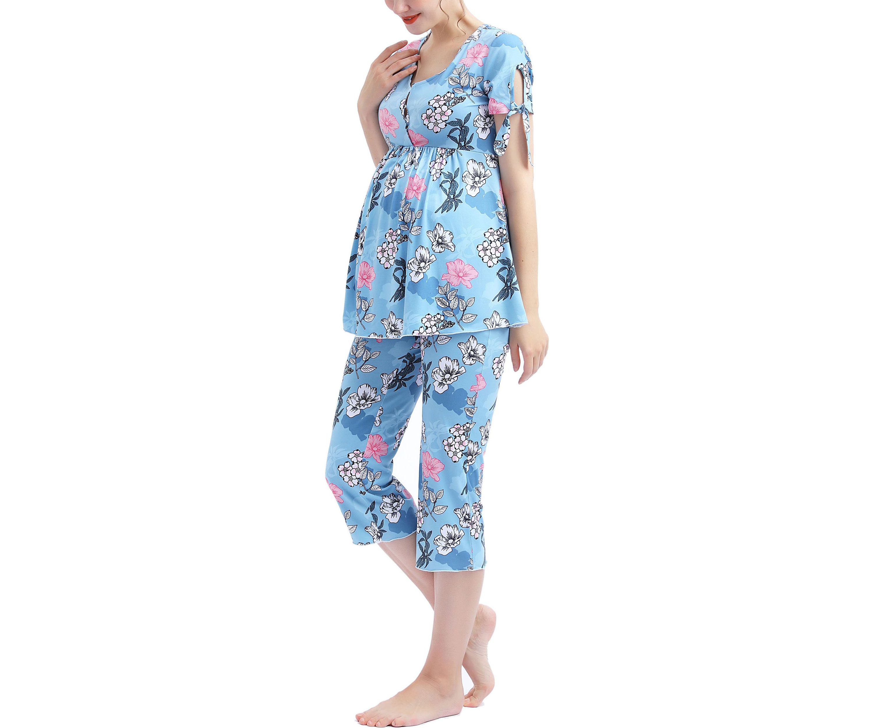 Daya Maternity/Nursing Pajama Set