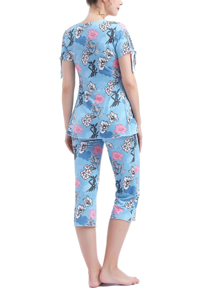 Daya Maternity/Nursing Pajama Set