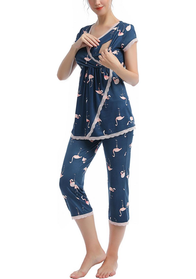Addison Maternity Nursing PJ Set
