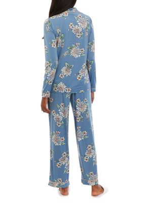 Wonderly Women s Knit Satin Pajama Set belk