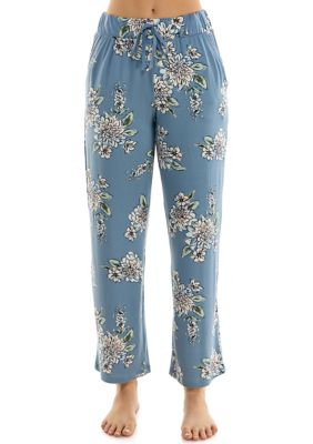 Bobbie Brooks Floral Pajama Pants for Women