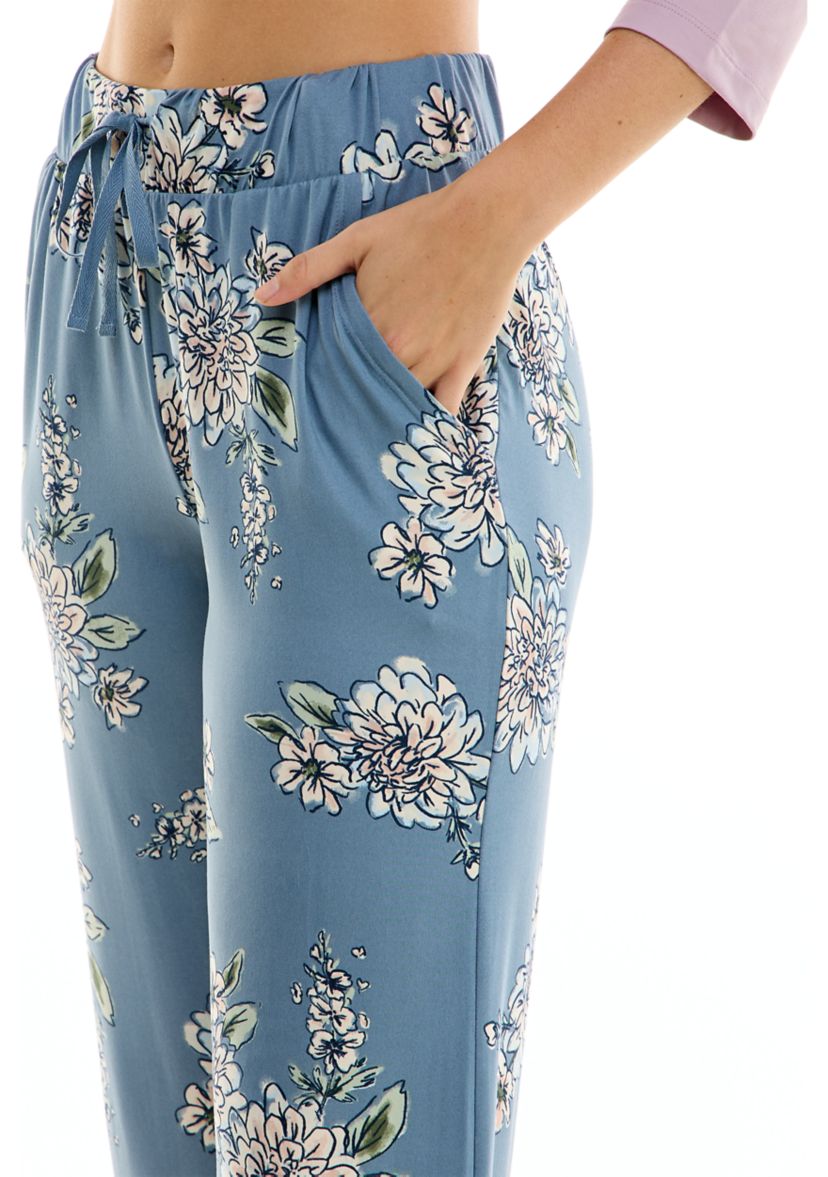 Printed Luxe Pajama Pants 