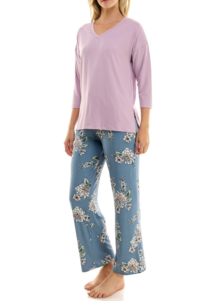 Printed Luxe Pajama Pants 