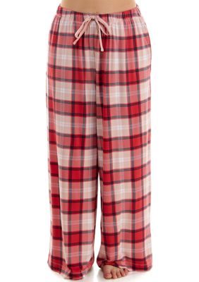 Womens Flannel Pajama Pants-Womens Lounge Pants Comfy Pajama Lounge Pants-  2 Pack (Available In Plus Size), Pink Black & Pink Plaid, XX-Large :  : Clothing, Shoes & Accessories