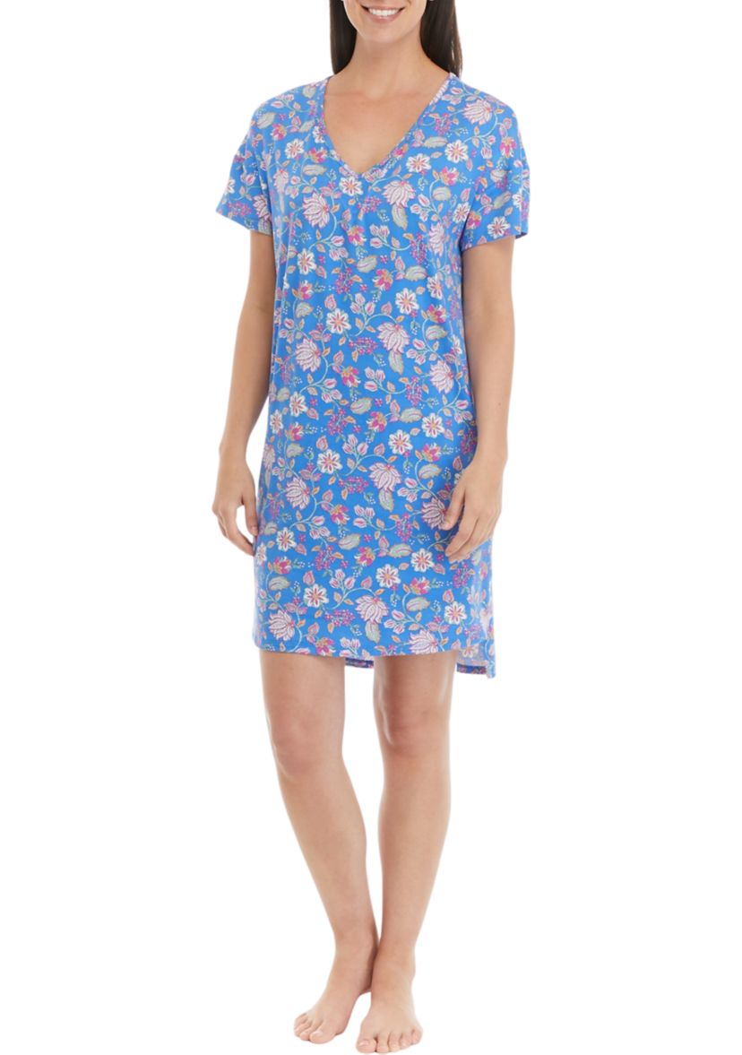 Womens Printed Nightgown