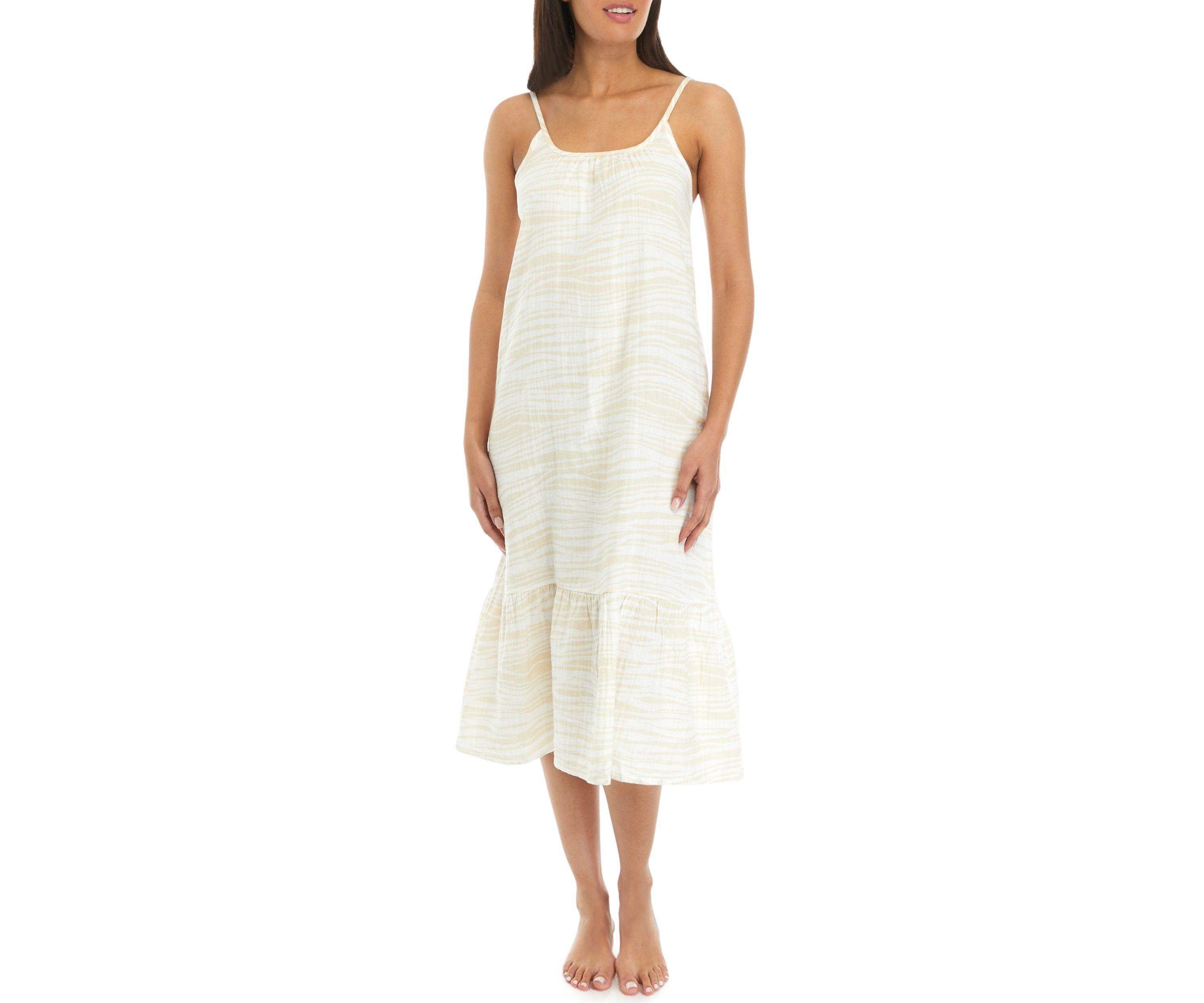 Sleeveless Gauze Cami Dress