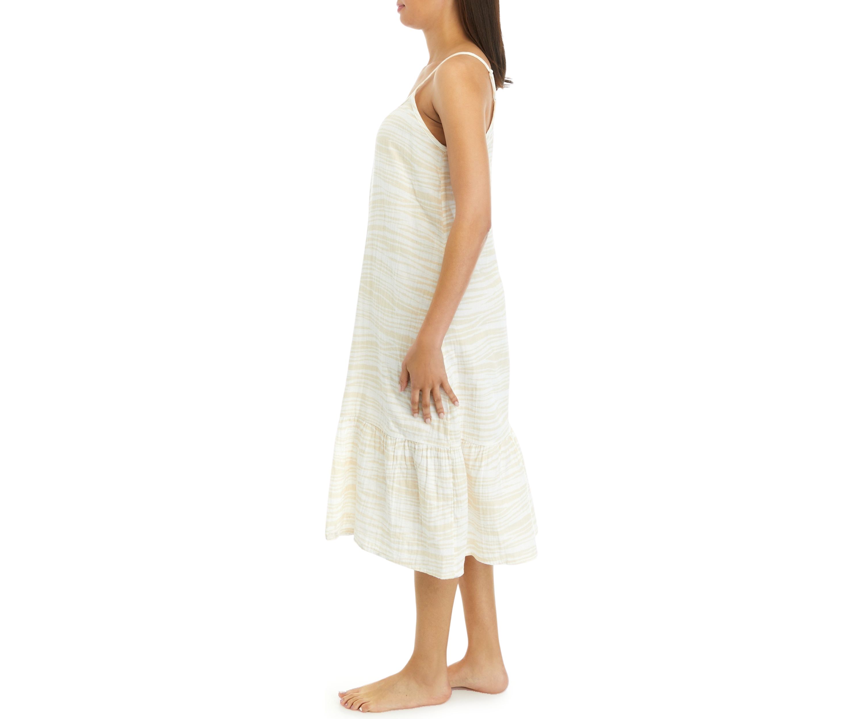 Sleeveless Gauze Cami Dress