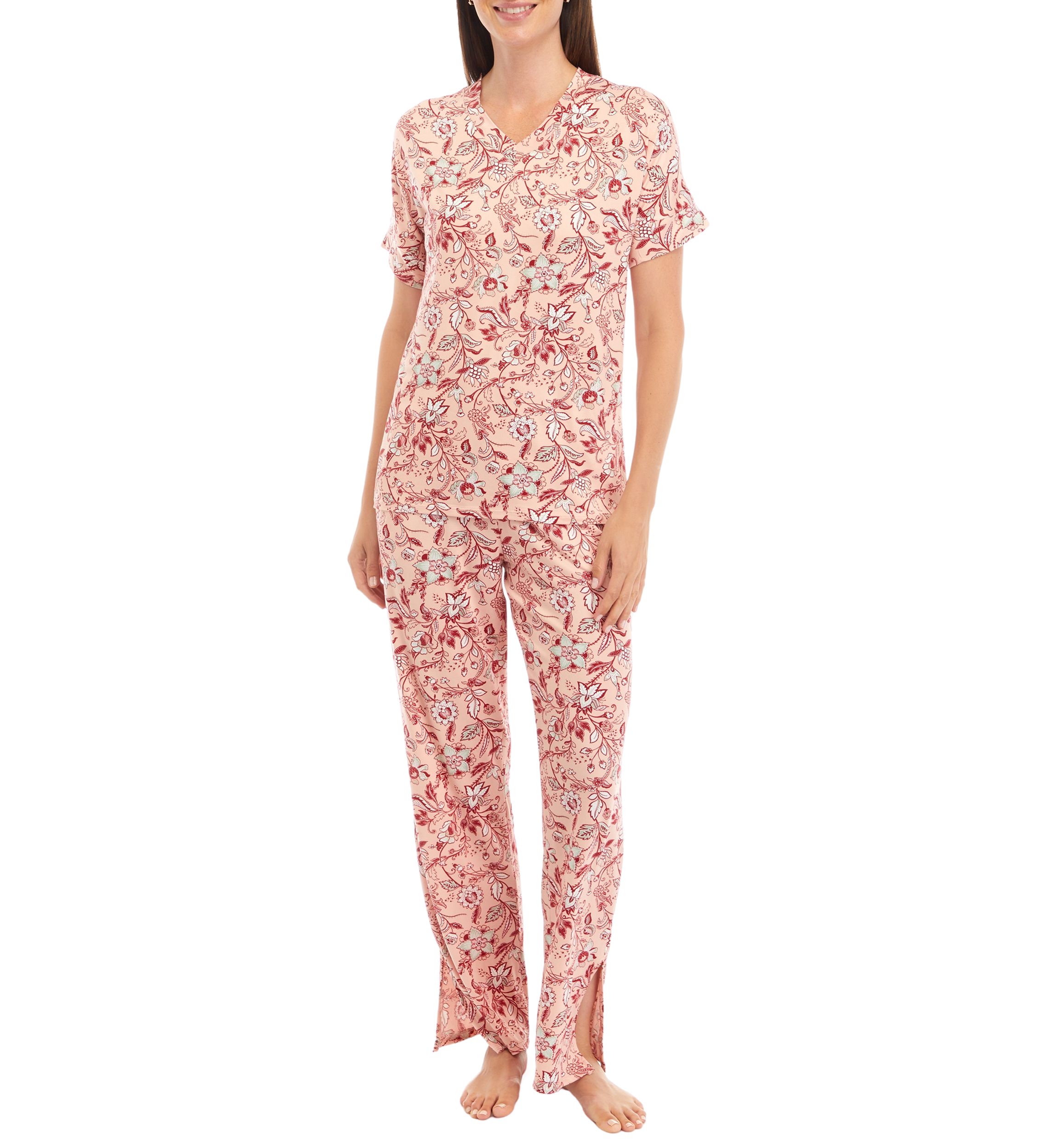 Womens 2 Piece Pajama Set