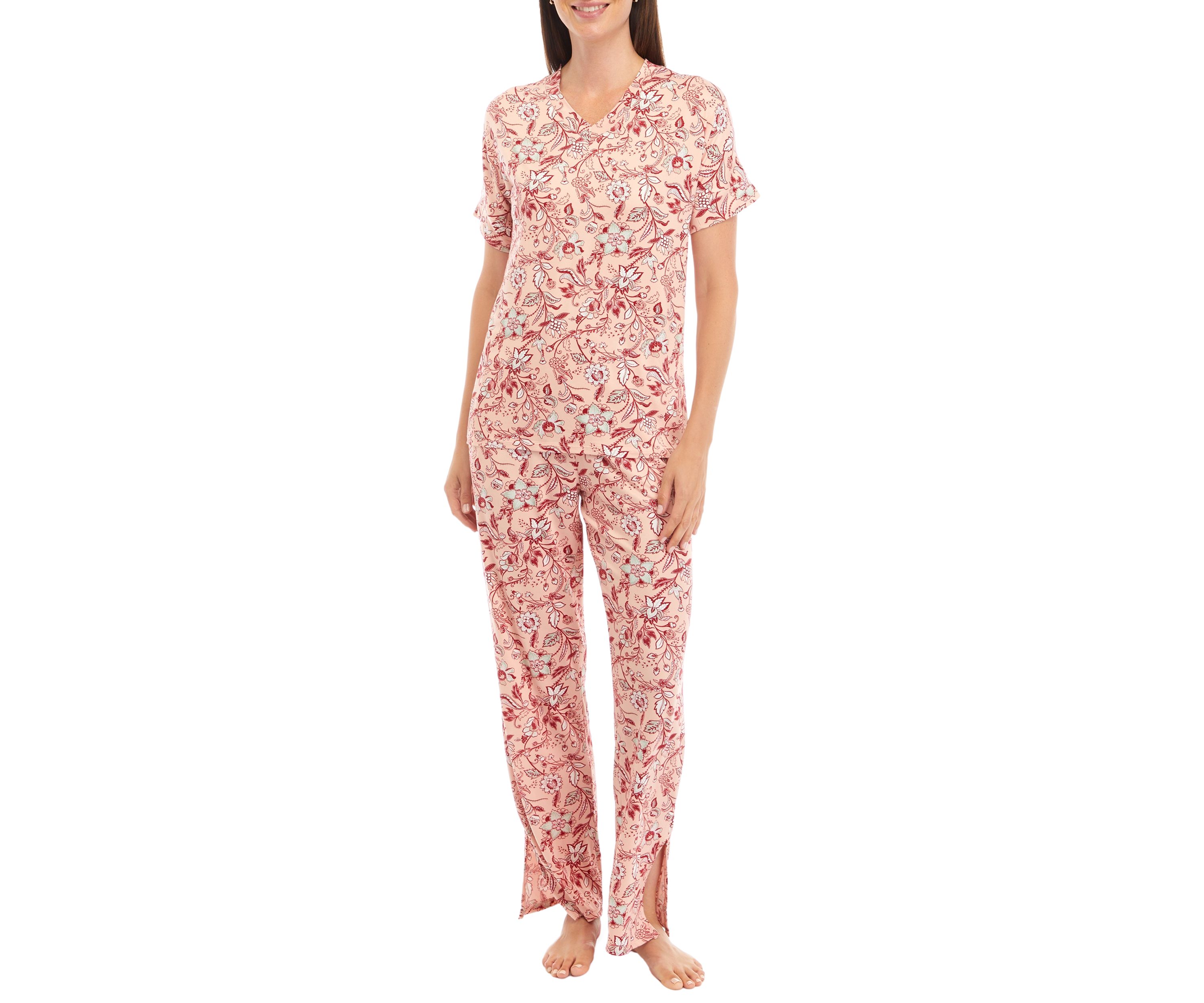 Womens 2 Piece Pajama Set