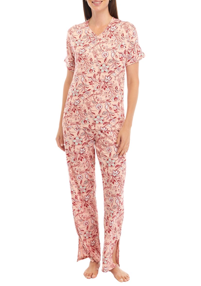 Womens 2 Piece Pajama Set