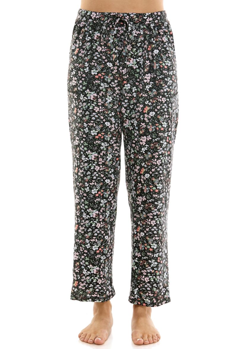 Womens Lush Luxe Capri Pajama Pants