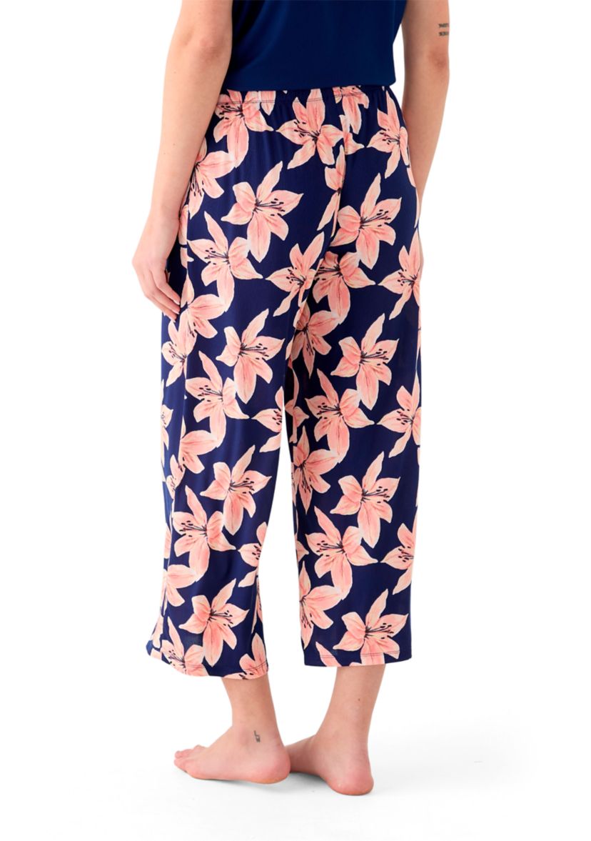 Womens Wide Leg Sleep Pants