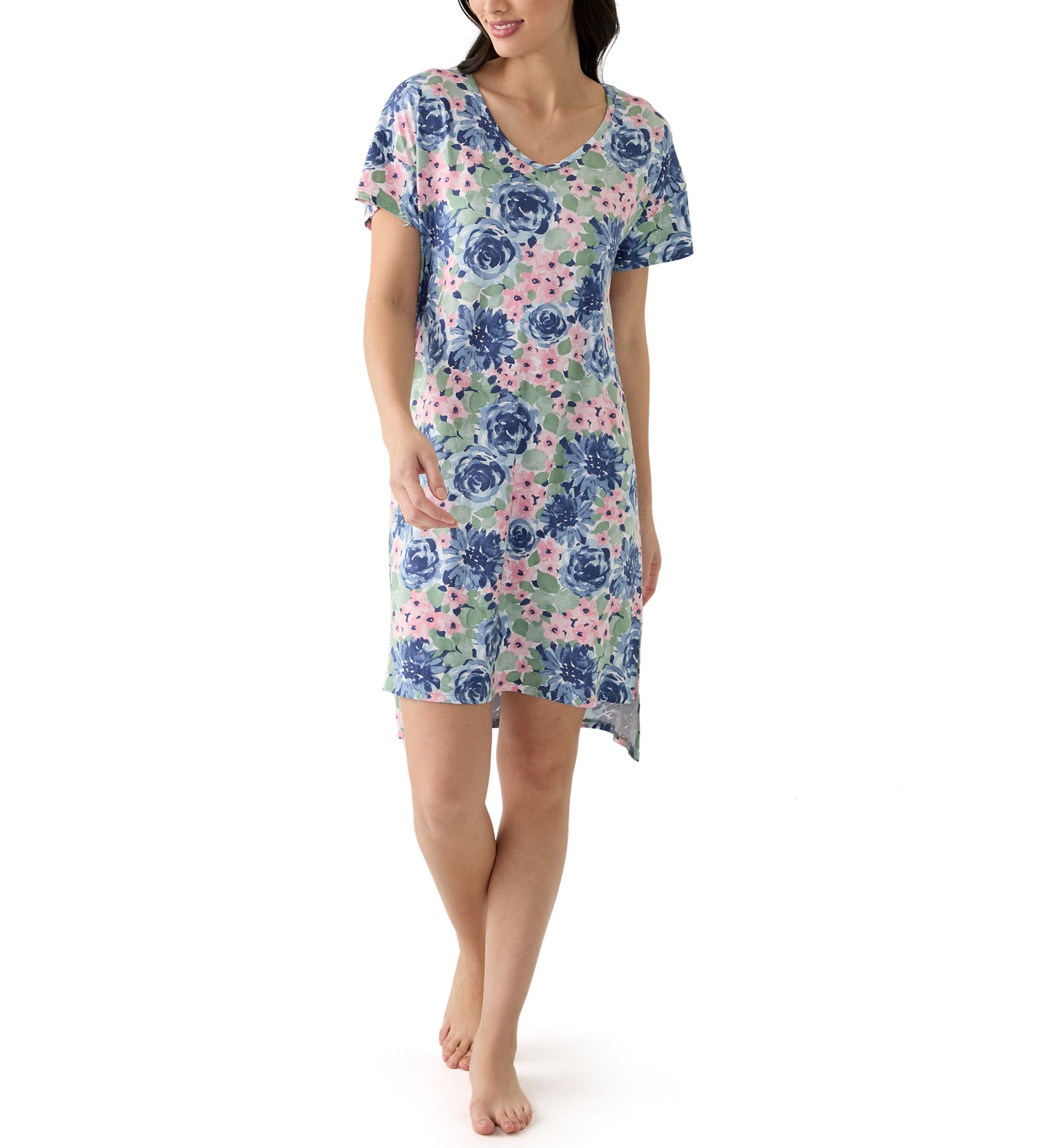 Short Sleeve Printed Sleepshirt