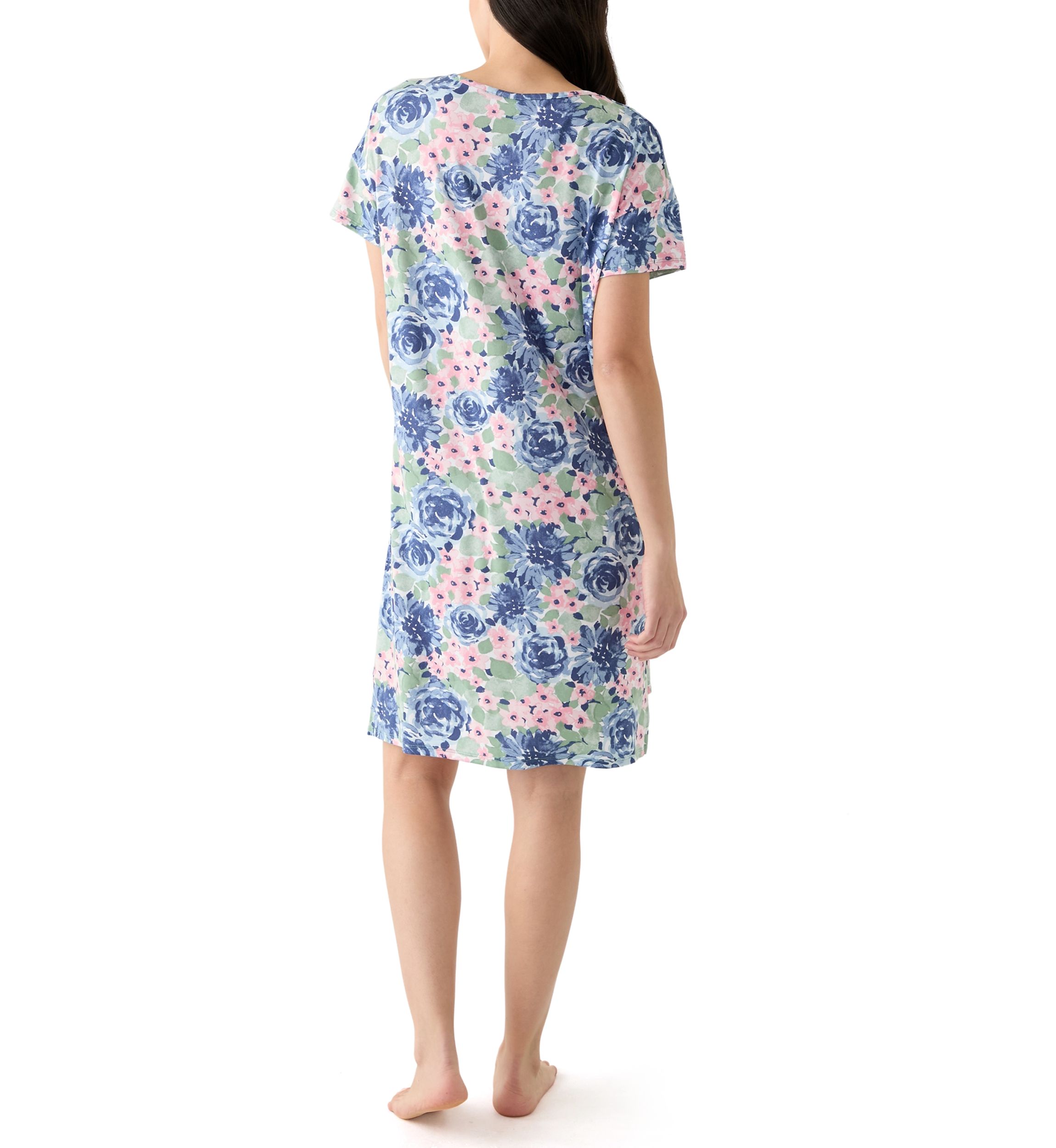 Short Sleeve Printed Sleepshirt