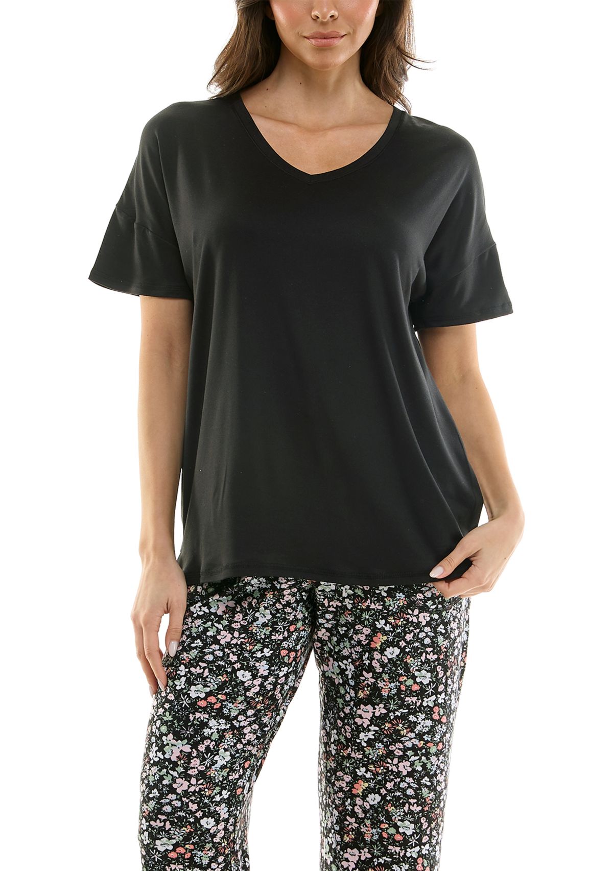 Womens Short Sleeve Lush Luxe Sleep T-Shirt
