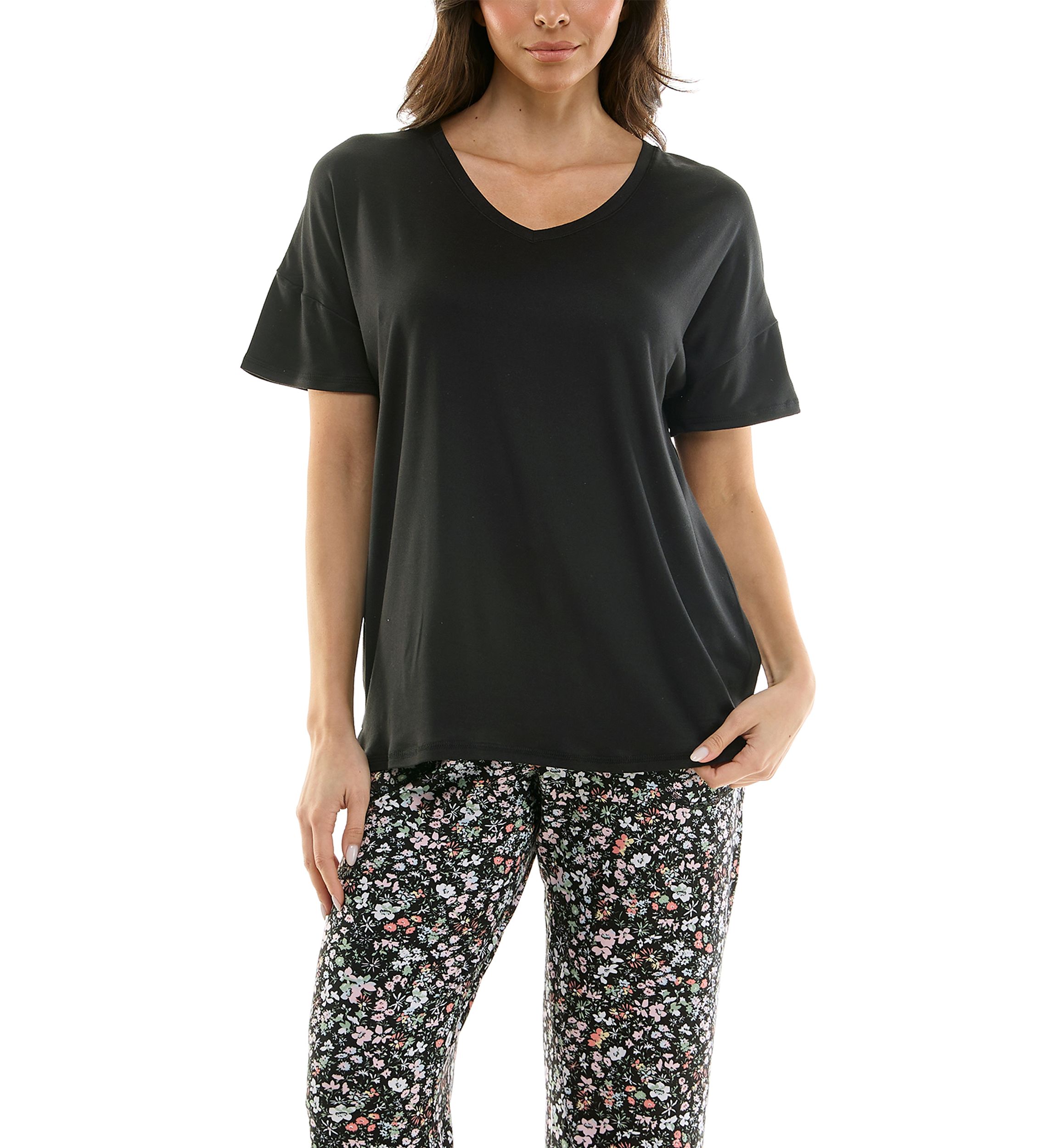 Womens Short Sleeve Lush Luxe Sleep T-Shirt