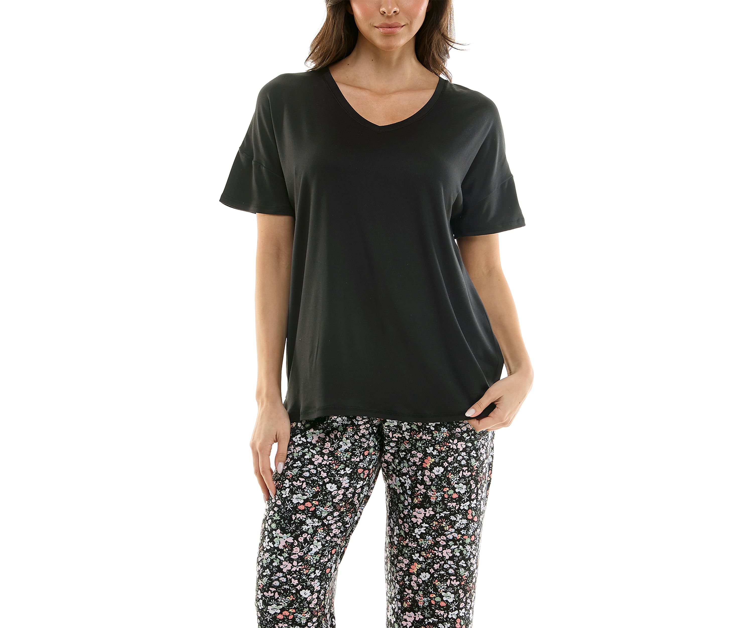 Womens Short Sleeve Lush Luxe Sleep T-Shirt