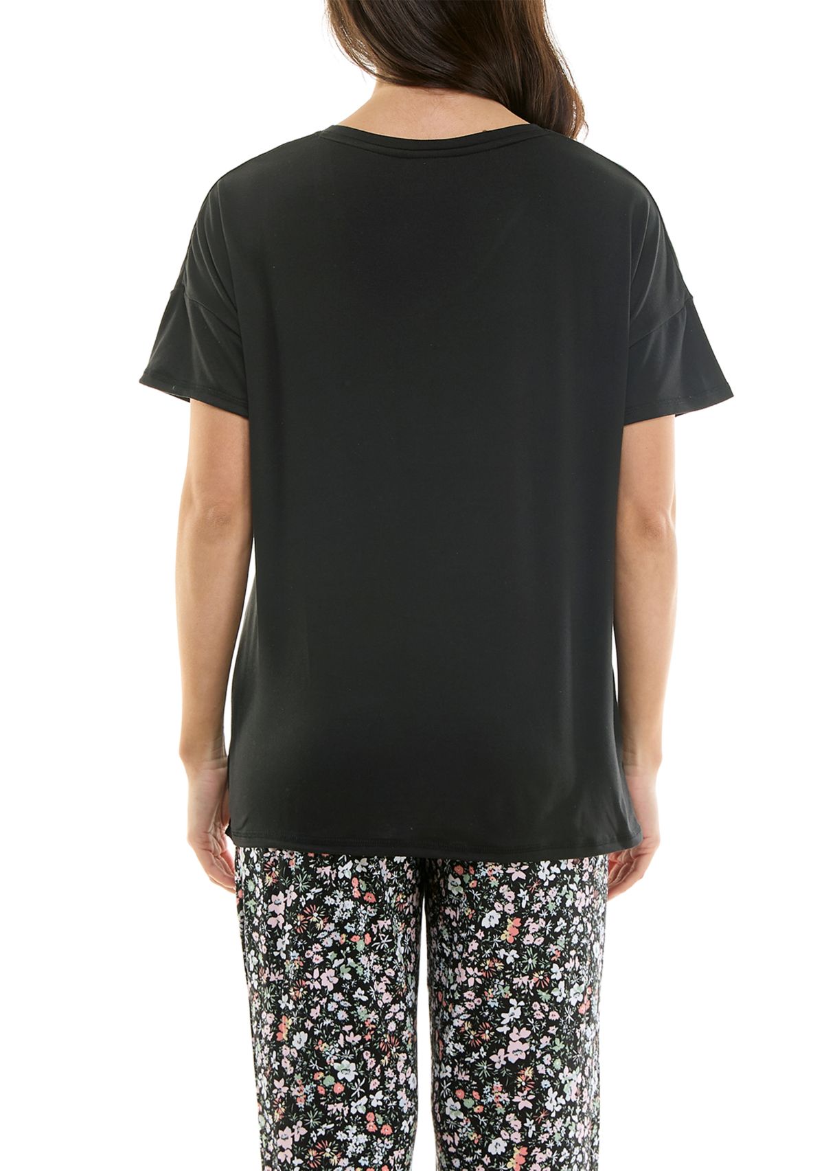 Womens Short Sleeve Lush Luxe Sleep T-Shirt