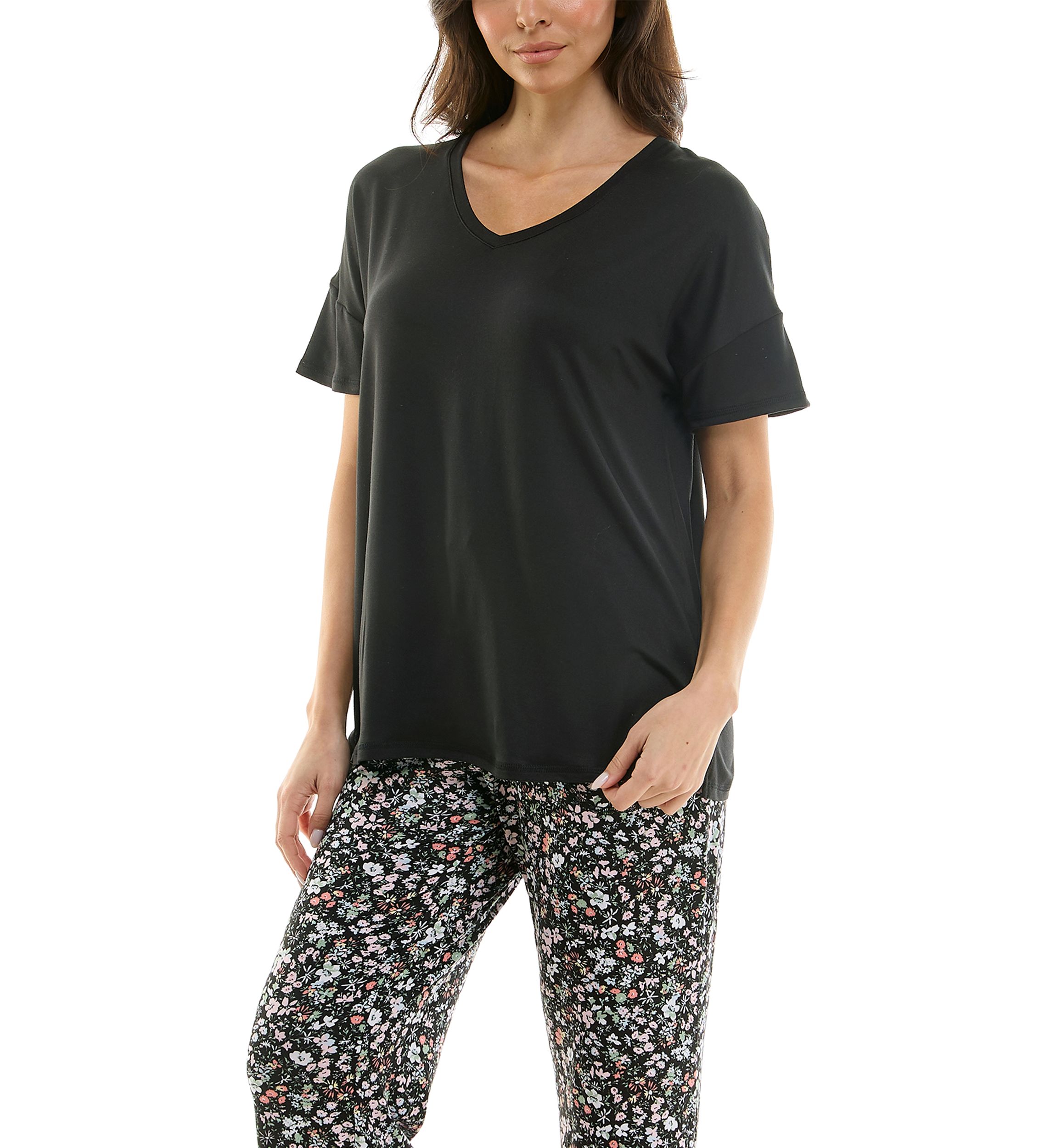 Womens Short Sleeve Lush Luxe Sleep T-Shirt