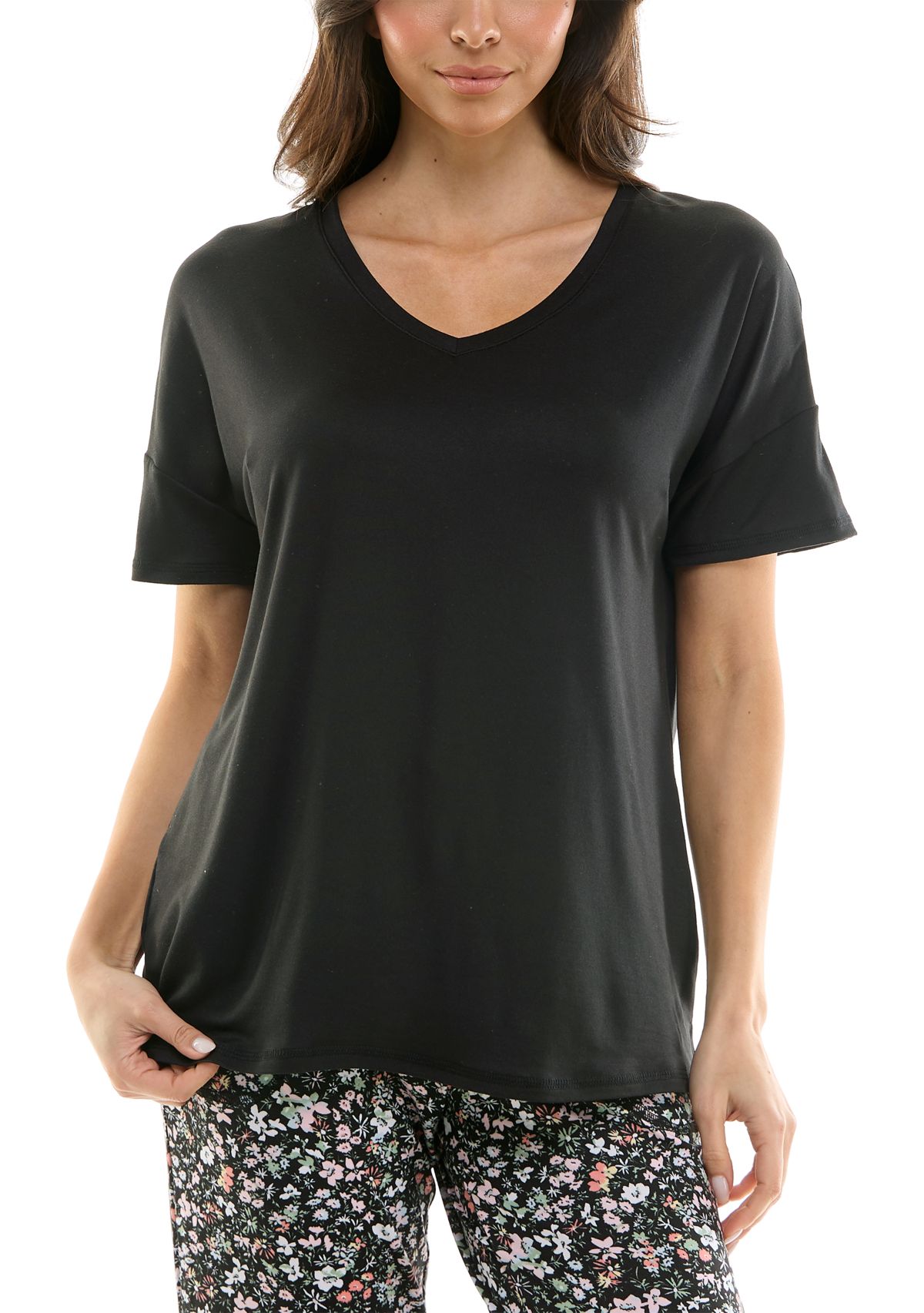 Womens Short Sleeve Lush Luxe Sleep T-Shirt