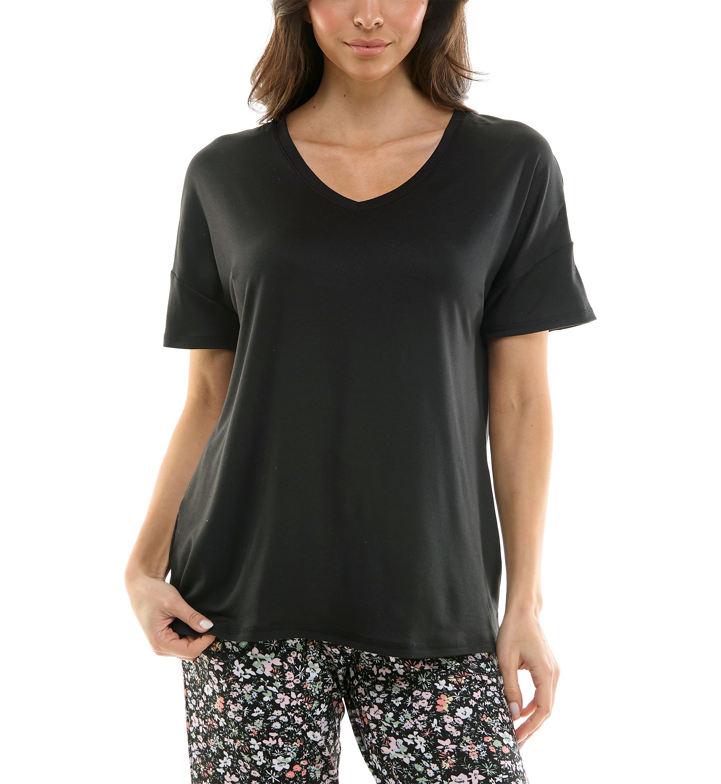 Womens Short Sleeve Lush Luxe Sleep T-Shirt