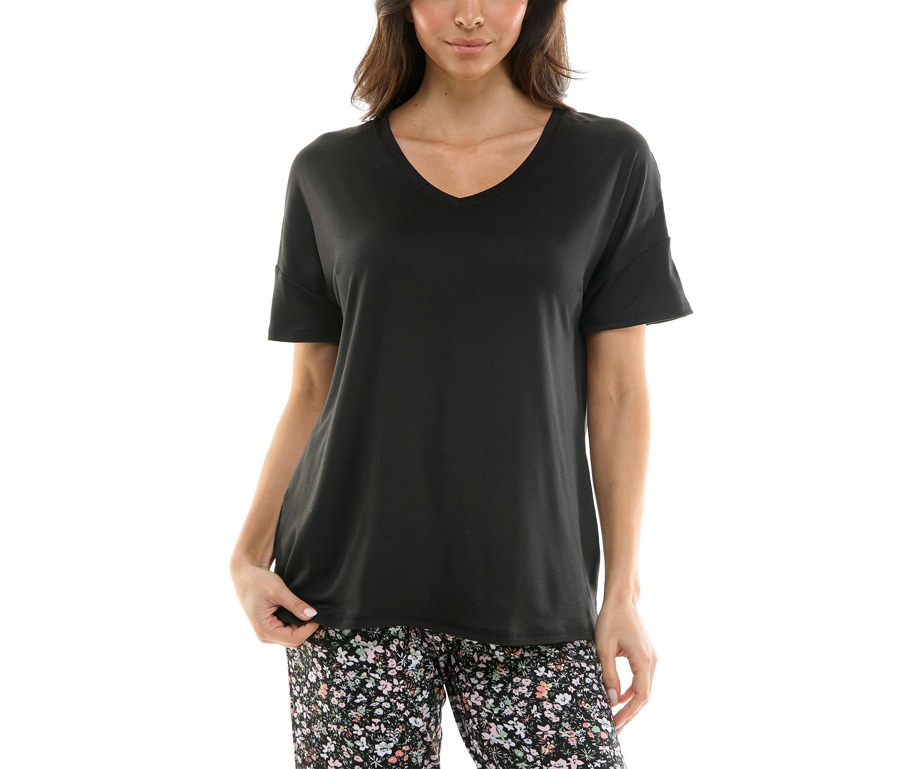 Womens Short Sleeve Lush Luxe Sleep T-Shirt