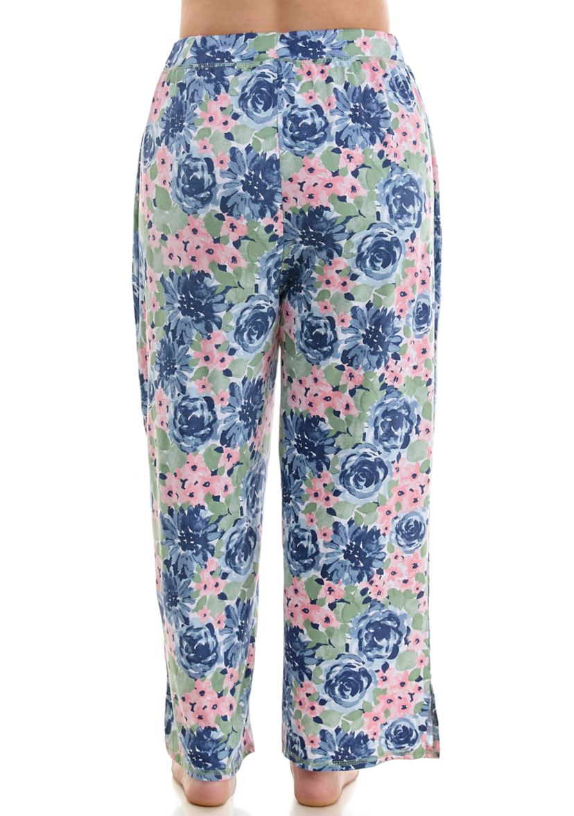 Plus Size Lush Luxe Capri Pajama Pants