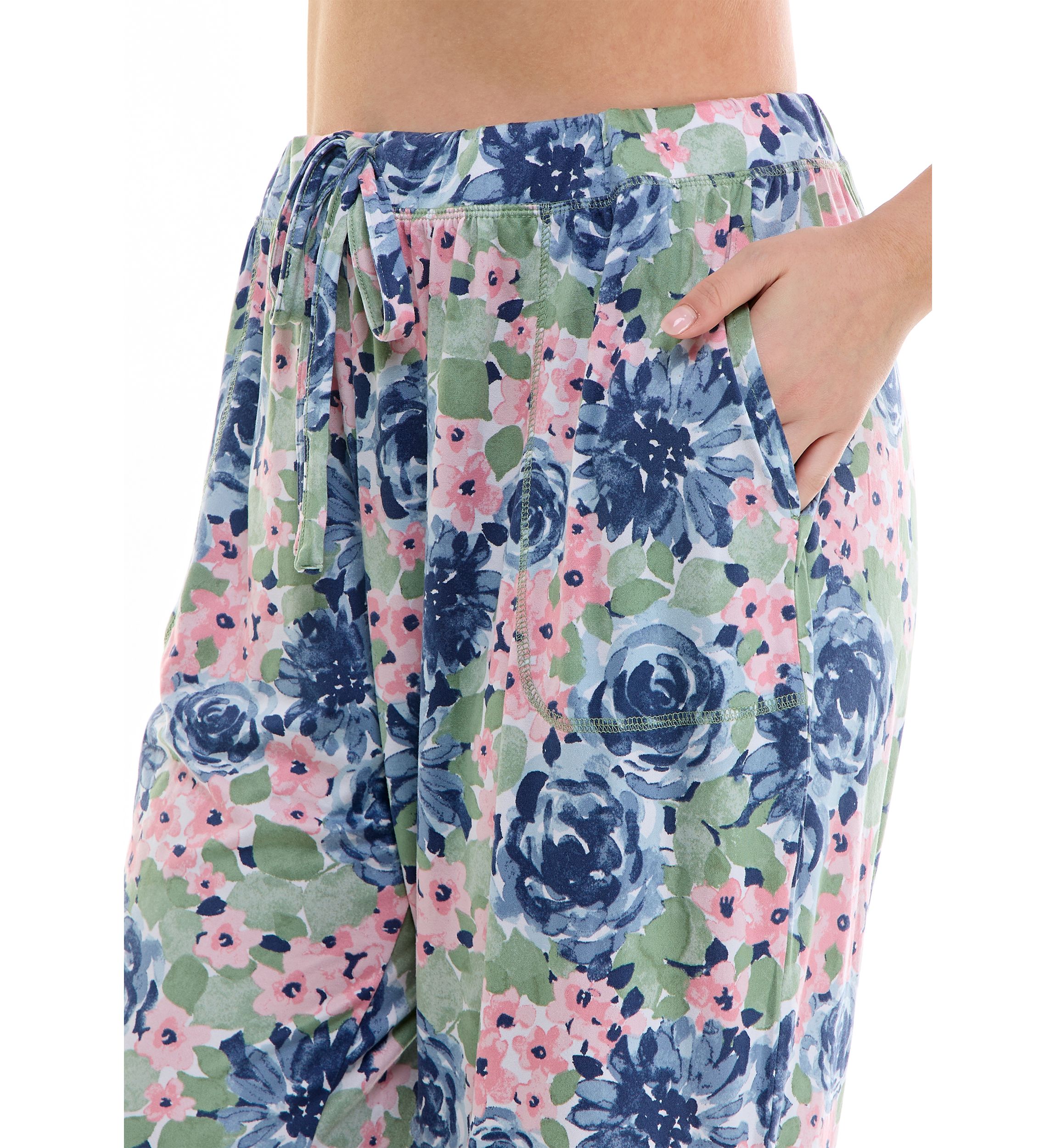 Plus Size Lush Luxe Capri Pajama Pants