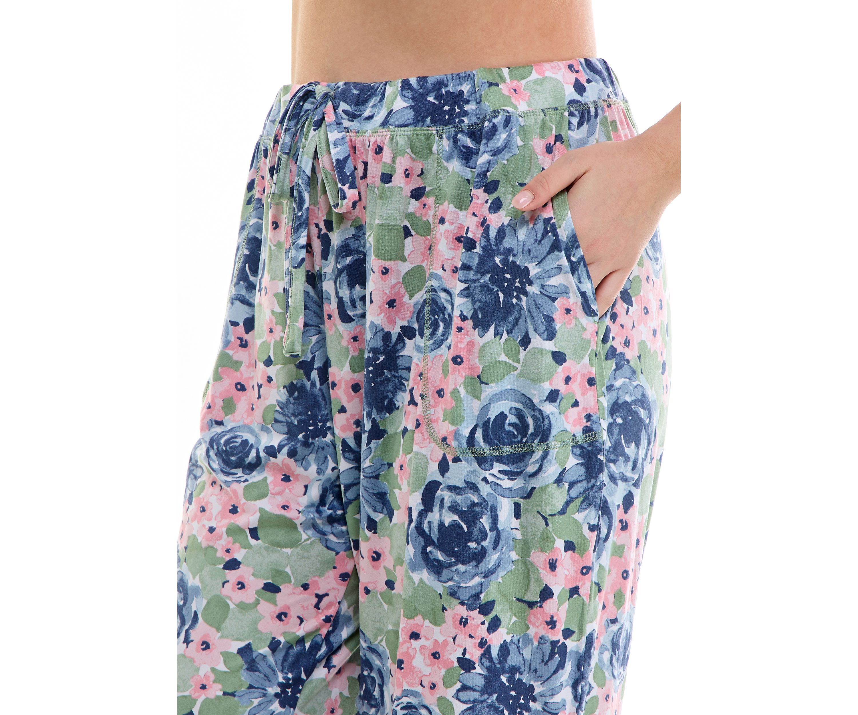 Plus Size Lush Luxe Capri Pajama Pants